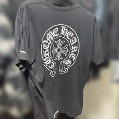 クロムハーツ ポケット Tシャツ ブラック Horse Shoe