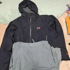 3L シマノ ゴアテックス サロペットスーツ レインスーツ フィッシング