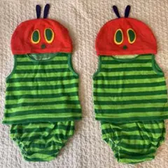 はらぺこあおむし 双子 ハロウィン 仮装