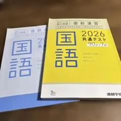 2026 共通テスト 国語 直前演習
