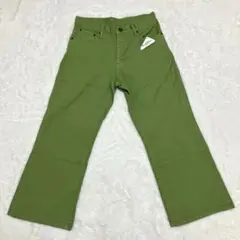 Give Re Collection レディースグリーンカラーパンツ9号