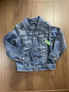 【新品タグ付き】GAPデニムジャケット 110cm インディゴブルー