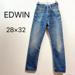 EDWIN デニム ライトブルー 1702 28×32 イタリア製 スキニー