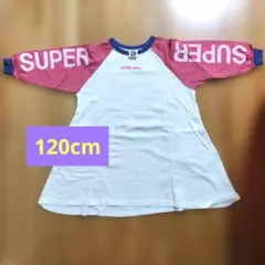 SUPER-FIVE ラグランワンピース 長袖Tシャツ ポケット付のサムネイル
