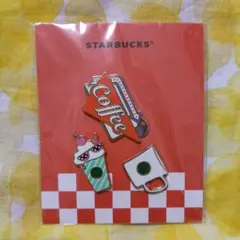 【STARBUCKS】コーヒーダイナー ピンバッチセットのサムネイル