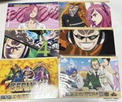 ONE PIECE 麦わらストア限定　非売品ブロマイド　ジェルマ66 ニジ他