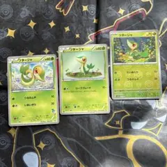 【草タイプ】【御三家】【ツタージャ】BW イラスト 3点