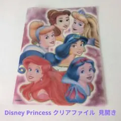 Disney Princess クリアファイル 見開き(^^♪USEDです☆のサムネイル