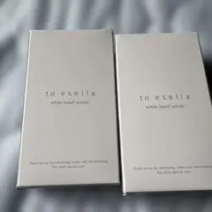 to esella 化粧水 120mL モイストハンドクリーム30g 3個 | Mercari