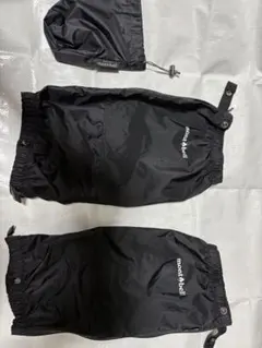 mont-bell ゲイター ブラック収納袋付きGORE-TEX/Lサイズ