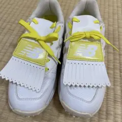 【美品】ニューバランス ゴルフシューズ WGS996 スパイクレス レディース