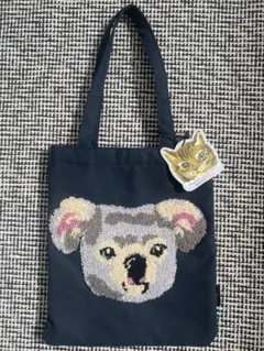 【新品・未使用】ナタリーレテNathalie Lete コアラ刺繍トートバッグのサムネイル