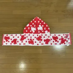 東京ディズニーリゾート ミニー ちゃん フード付き ロングタオル