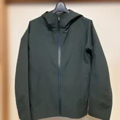 UNIQLO XS ブロックテックパーカ/3Dカット　グリーン