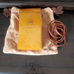 LOUIS VUITTON ヴェルニ ポーチ イエロー　シガレットケース