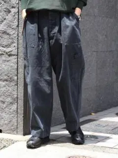 T*x様 未使用A.PRESSE 22AW USAF Hemmed サイズ1 ブ A.PRESSE USAF Hemmed Bottoms [BLACK] - Fresh Service