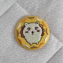 ちいかわ シーサー 刺繍缶バッジ