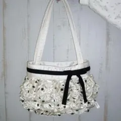 tie.me dot frill knapsack - メルカリ