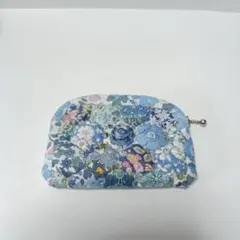 リバティ布ミニポーチ