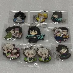 【鬼滅の刃】キャラクター©️KG/S, A, U 公式ラバーストラップ 9種10個のサムネイル
