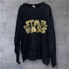 【希少】UT （XL）ゴールド箔プリント STAR WARS 完売品　メンズ