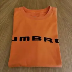 【かなり美品】UMBRO オレンジ Tシャツ 身長160〜170サイズ　最終値下