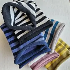 ボーダーソックス ◎ フリーサイズ ◎ 5足セット ◎ 足首ゆるめ