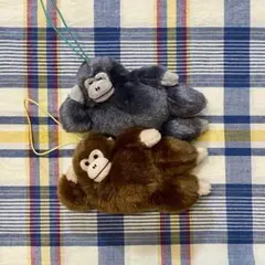 ウホウホゴリラのゴリくん　マスコット　キーホルダー　2点セット