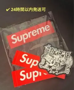 新品Supreme ランドリーバッグ 2025FW ノベルティ　ステッカー付