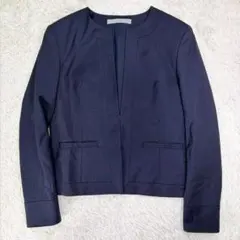 【希少】セオリーリュクス　NIKKIA-TK ノーカラー　テーラードジャケット