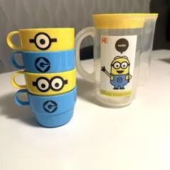 【USJ限定品】ミニオンズ コップ ピッチャー ピクニックセット