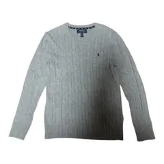 現行　POLO RALPH LAUREN ケーブルニットセーター キッズL-XL