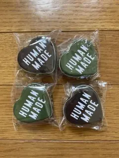 HUMAN MADE ハート型 缶 ヒューマンメイド 非売品　2色4個セット