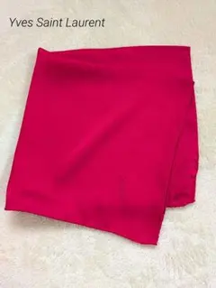 イヴ・サンローラン　シルクミニスカーフ　イタリア製　匿名配送　即日発送