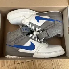 NIKE ハイカットスニーカー ホワイト/グレー/ブルー ナイキ