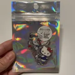 キティ　オーロラホログラムクリアフレークシール