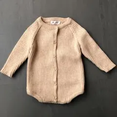 ベビー ロンパース ニット 60 韓国子供服