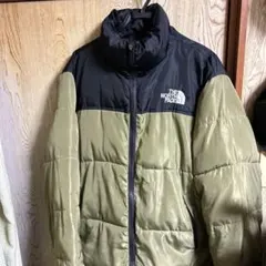 THE NORTH FACE ダウンジャケット オリーブ・黒