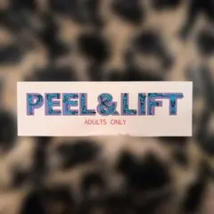 【HK4S/2026/0828】◎PEEL&LIFT◎ステッカー◎
