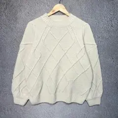 AZUL BY MOUSSY ケーブルニット