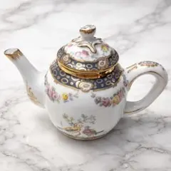 フランクリンミント Tournay ティーポット V&A美術館　未使用に近い