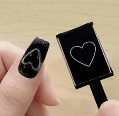 ハートマグネット ネイル 磁石 ハート セルフネイル マニキュア マグネット,