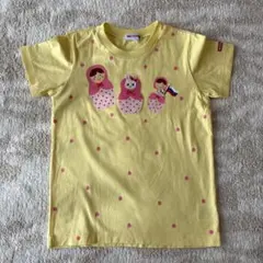 ミキハウス　マトリョーシカ　Tシャツ　うさこ