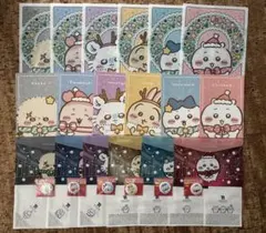 ちいかわ セブンイレブンクリアファイル ノート 缶ミラー全 6種類＋オマケ2種類
