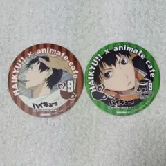 ハイキュー!! アニカフェ コースター 仙台 影山