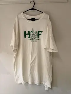 レアHUF Tシャツ XL ホワイト マリファナプリント　green buddy