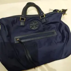 トリーバーチ　ナイロンバッグ　ショルダー ネイビー