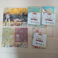 一番くじ　ワンピース　咲き誇れ！麦わら絵巻　下位賞　5点