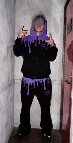 fuckmylife フレアスウェット flexwitme ドリップ swag - メルカリ