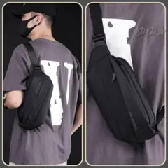 ボディバッグ メンズ ショルダーバッグ 斜め掛け 防水 ワンショルダー バイク